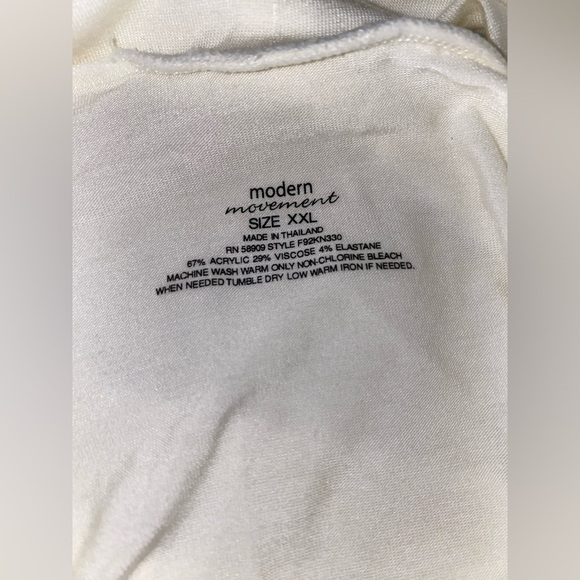 Modern‎ Movement Turtleneck Top Super Soft Stretch Layering Women XXL Casual - Picture 3 of 6